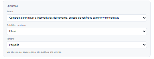 Captura: Clasificación automática